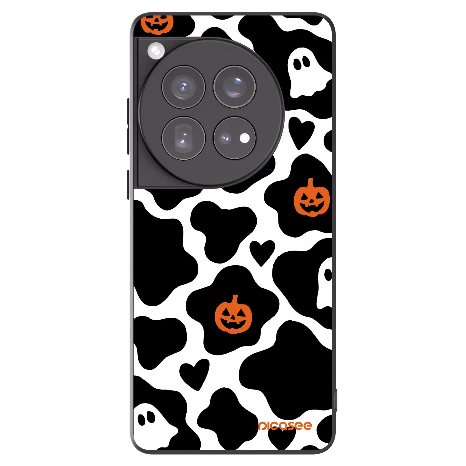 Picasee OnePlus 12 5G Hülle - Schwarzes Silikon - Boow