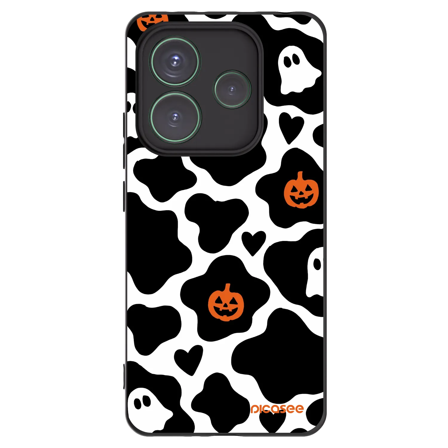 Picasee Xiaomi Redmi Note 14 5G Hülle - Schwarzes Silikon - Boow