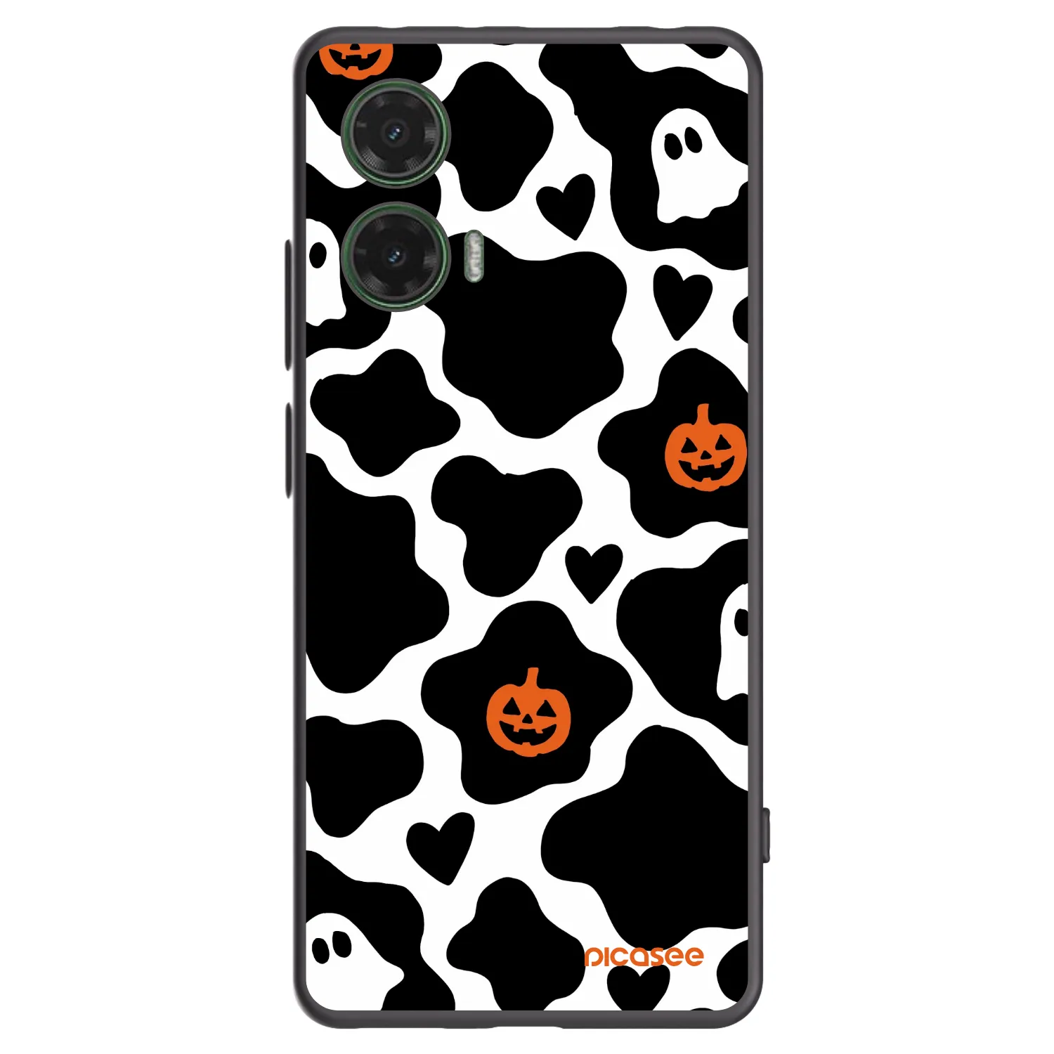 Picasee Motorola Moto G35 5G Hülle - Schwarzes Silikon - Boow