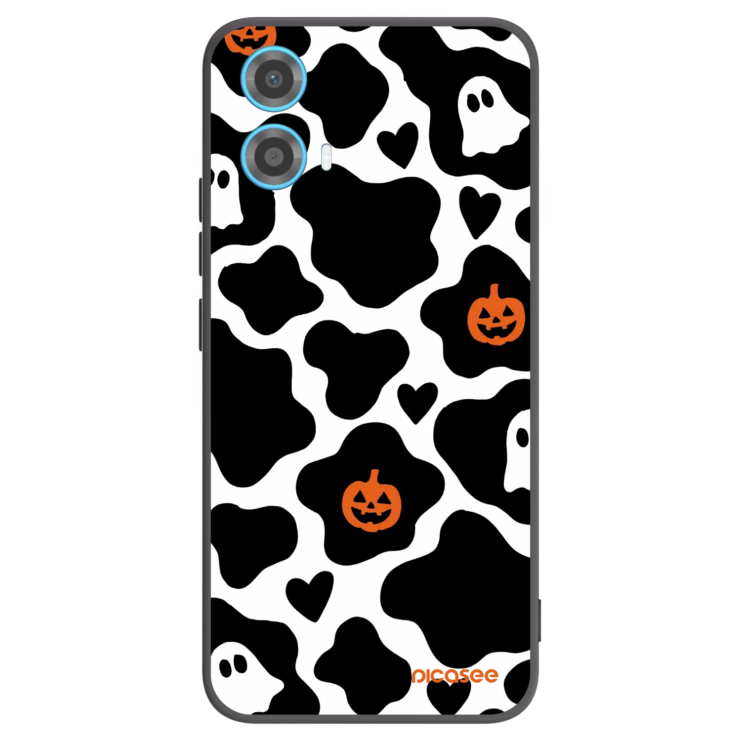 Picasee Motorola Moto G34 5G Hülle - Schwarzes Silikon - Boow