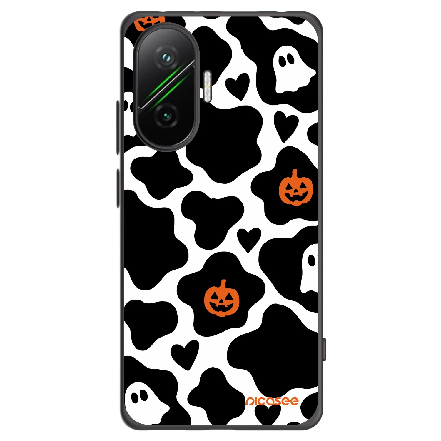 Picasee Xiaomi Poco F7 5G Hülle - Schwarzes Silikon - Boow