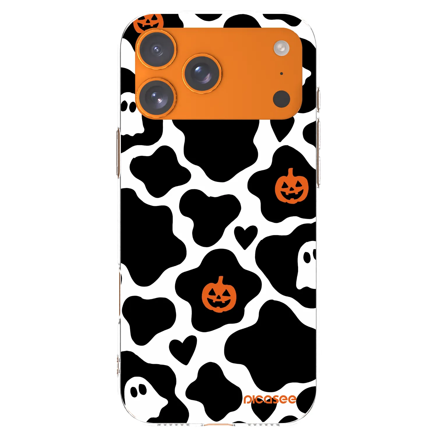 Picasee Apple iPhone 17 Pro Max Hülle - Transparentes Silikon - Boow