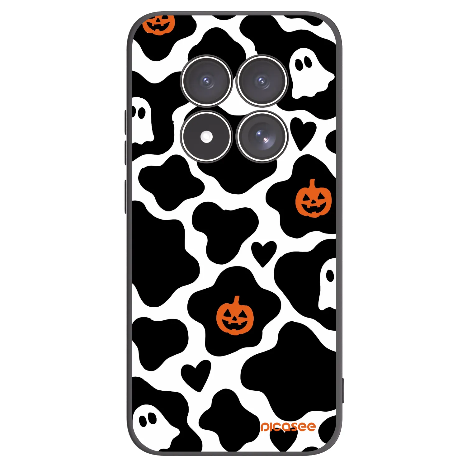 Picasee Xiaomi Redmi Note 15 Pro 4G Hülle - Schwarzes Silikon - Boow