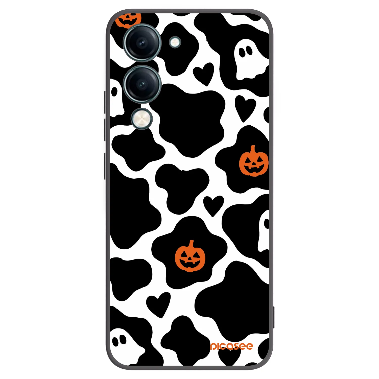 Picasee Vivo Y29s 5G Hülle - Schwarzes Silikon - Boow