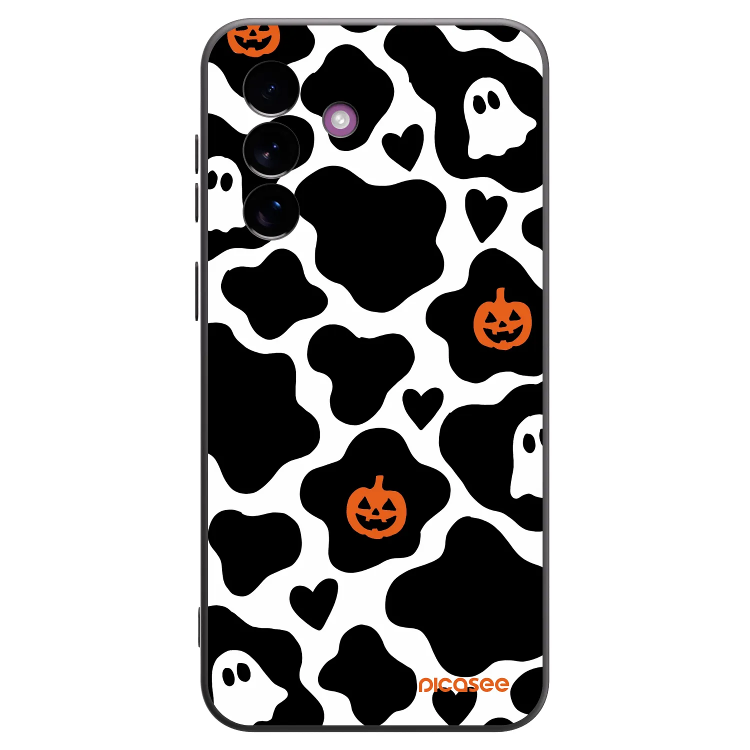Picasee Samsung Galaxy A37 Hülle - Schwarzes Silikon - Boow
