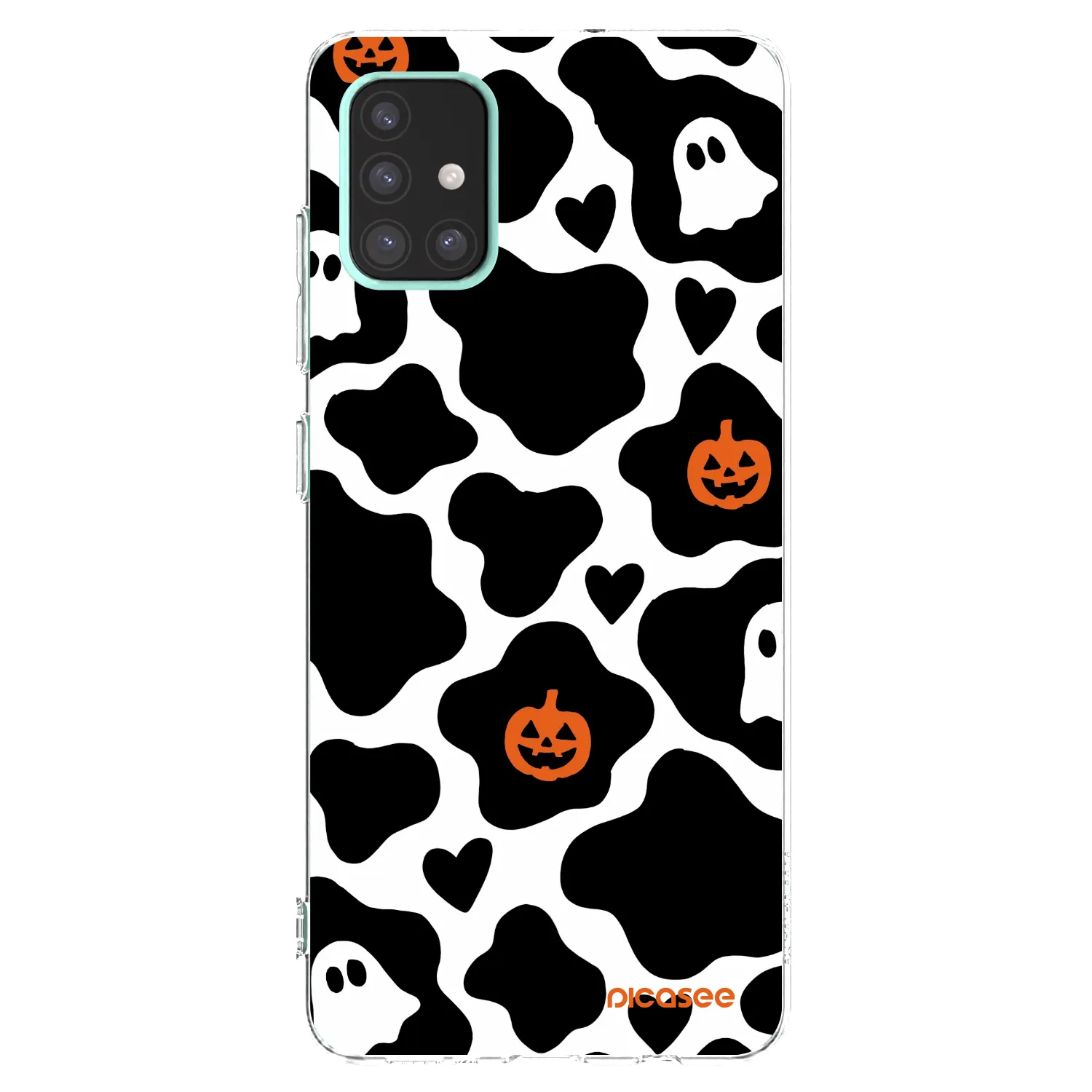 Picasee Samsung Galaxy A51 A515F Hülle - Transparentes Silikon - Boow