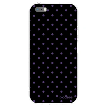 Apple iPhone 5/5S/SE Hülle - Transparentes Silikon - Flickers