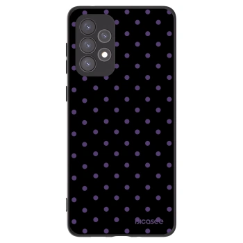 Picasee Samsung Galaxy A73 5G Hülle - Schwarzes Silikon - Flickers