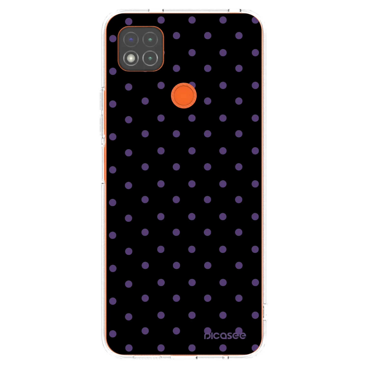Picasee Xiaomi Redmi 9C Hülle - Transparentes Silikon - Flickers