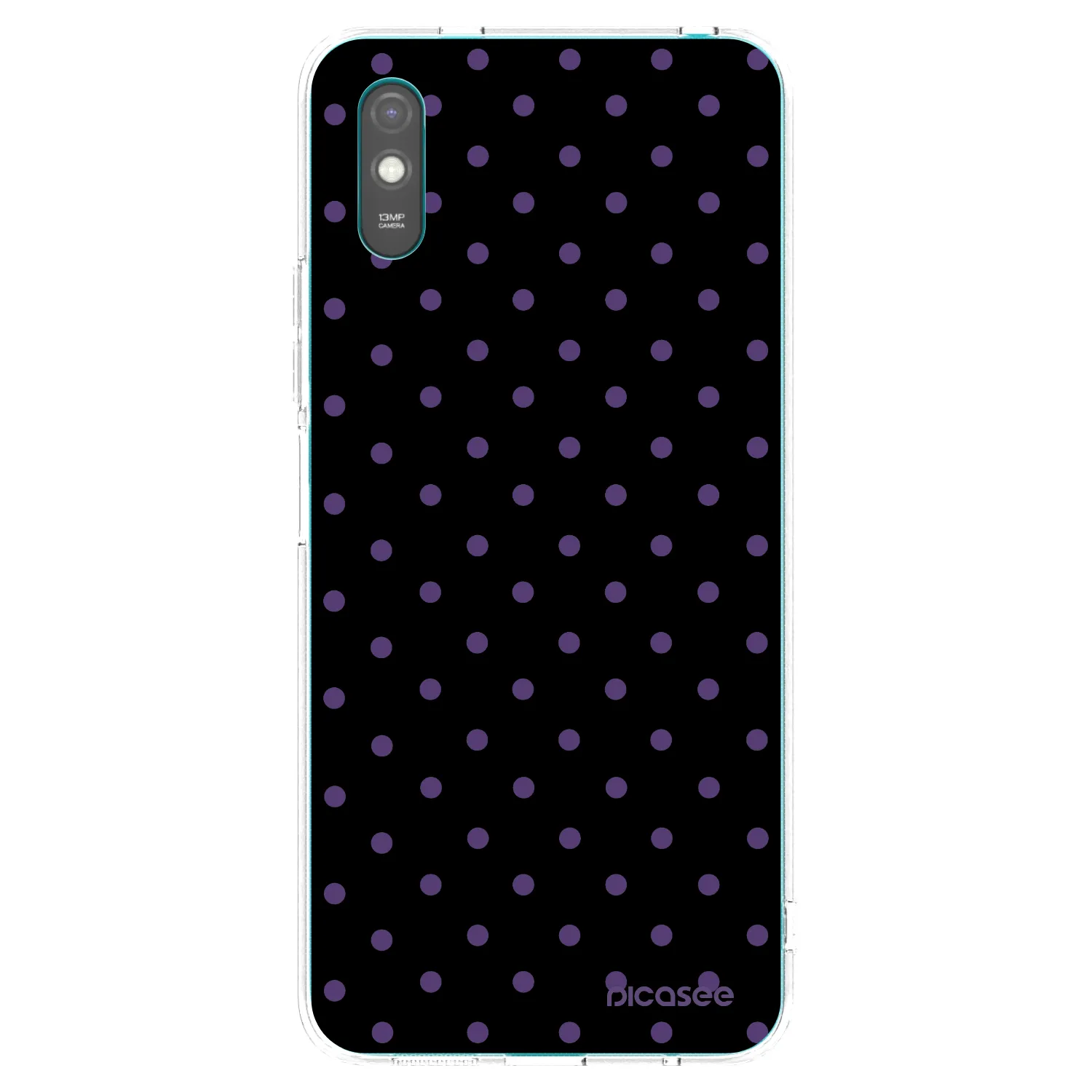 Picasee Xiaomi Redmi 9A Hülle - Transparentes Silikon - Flickers