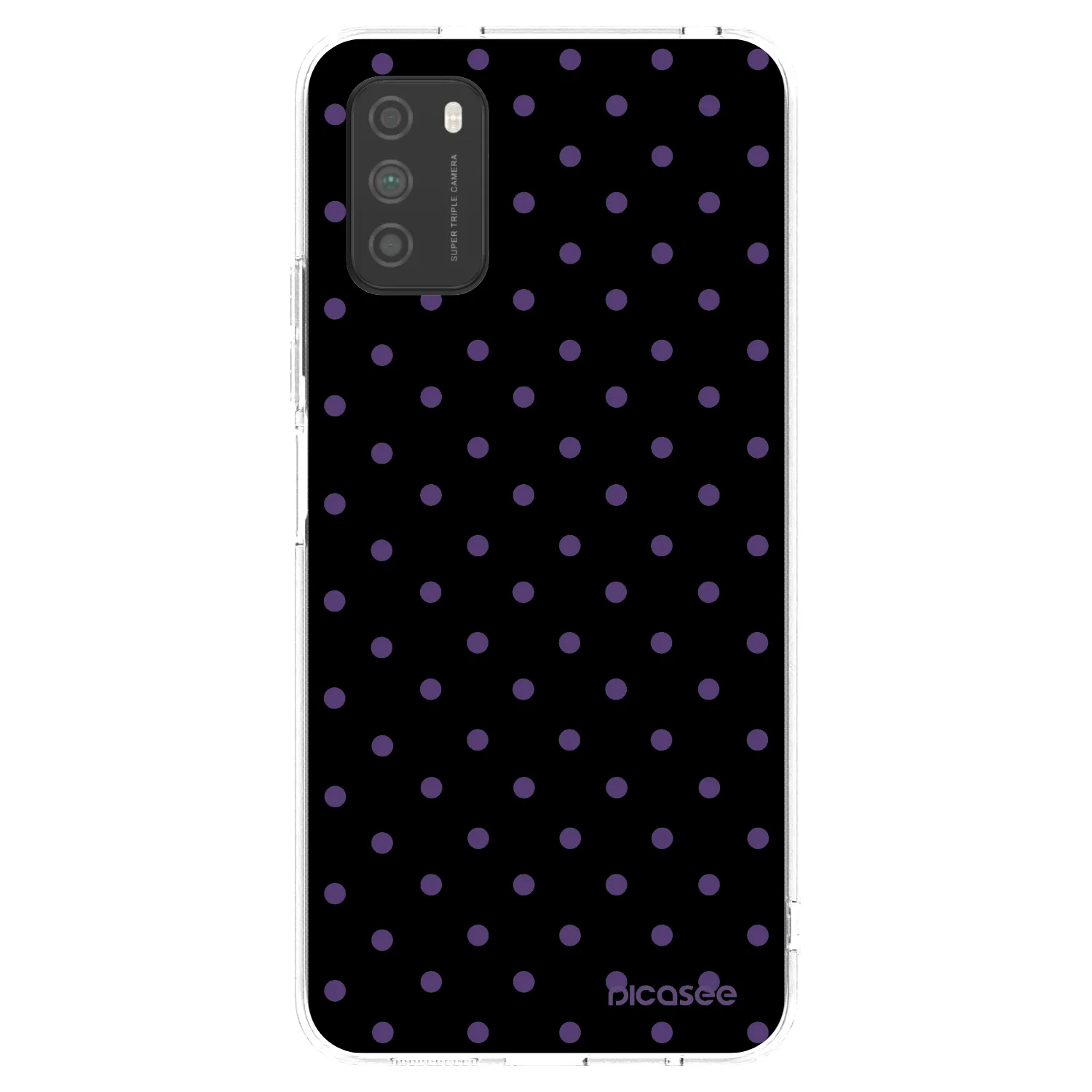 Picasee Xiaomi Poco M3 Hülle - Transparentes Silikon - Flickers