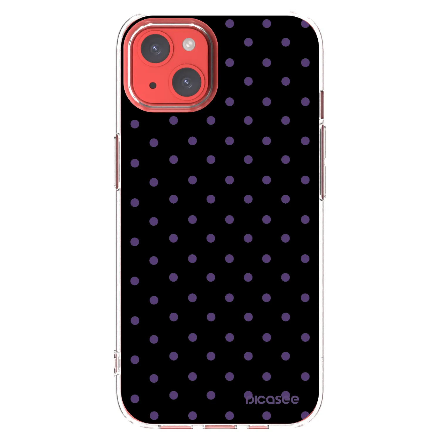 Picasee Apple iPhone 13 Hülle - Transparentes Silikon - Flickers