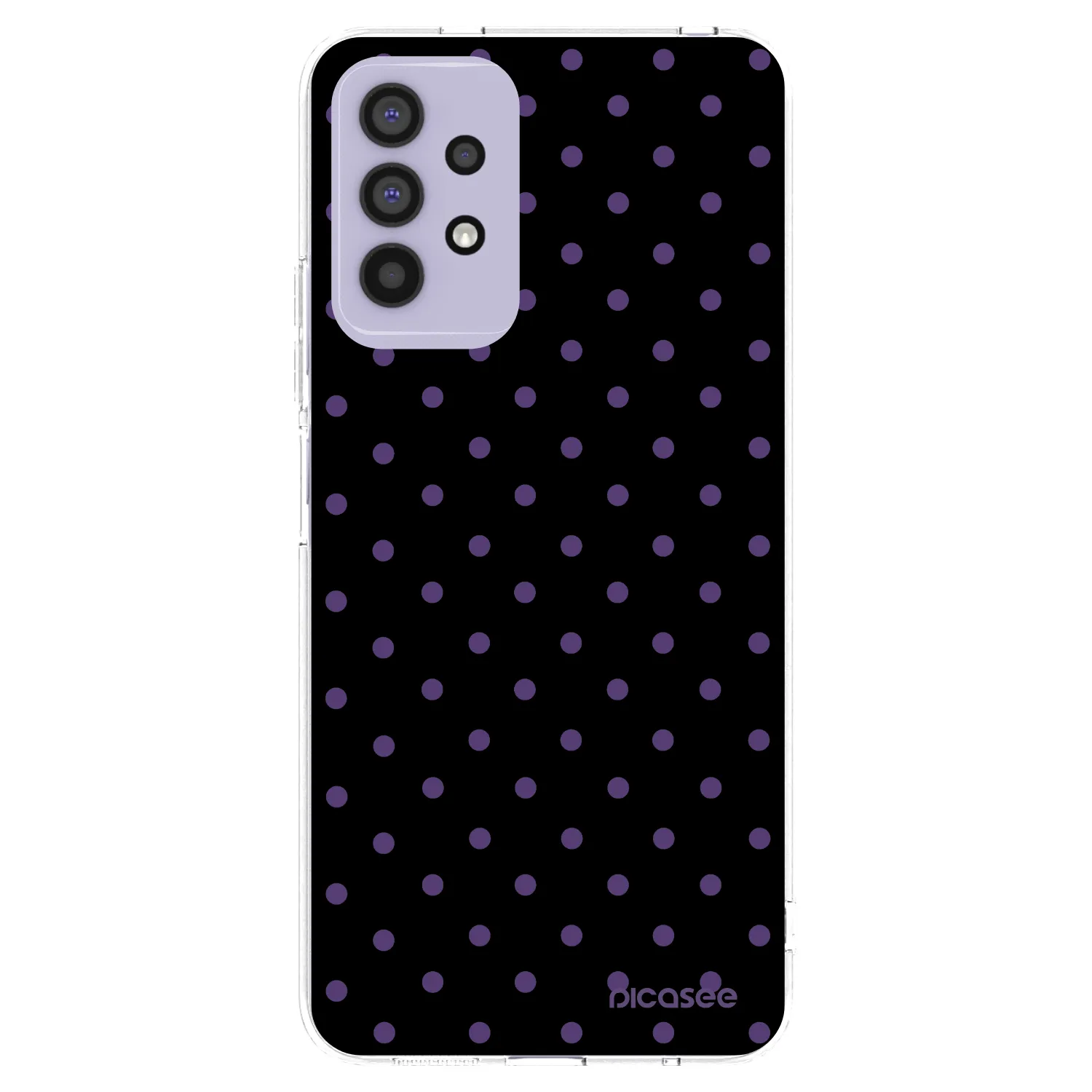 Picasee Samsung Galaxy A32 4G SM-A325F Hülle - Transparentes Silikon - Flickers