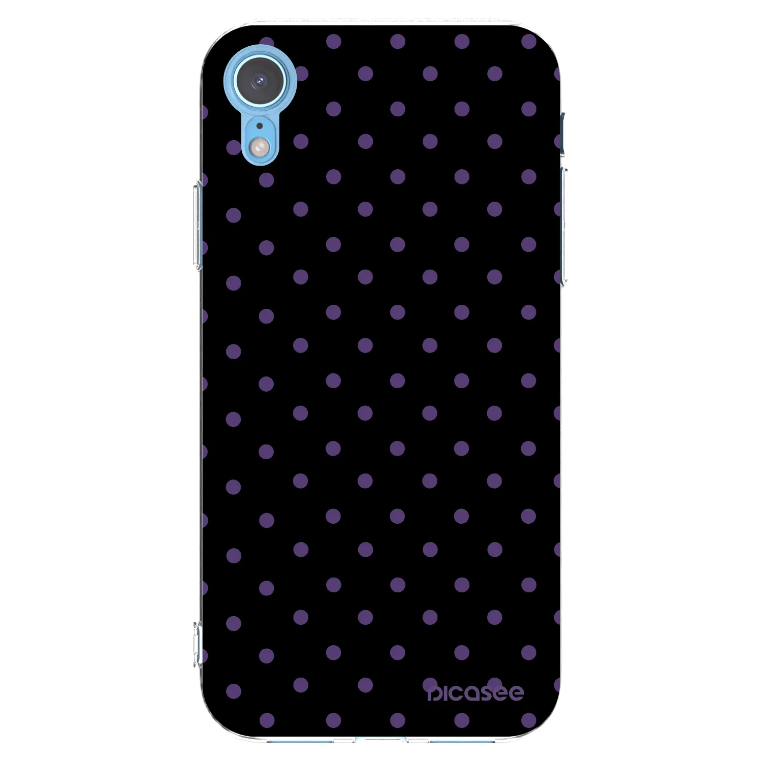 Picasee Apple iPhone XR Hülle - Transparentes Silikon - Flickers
