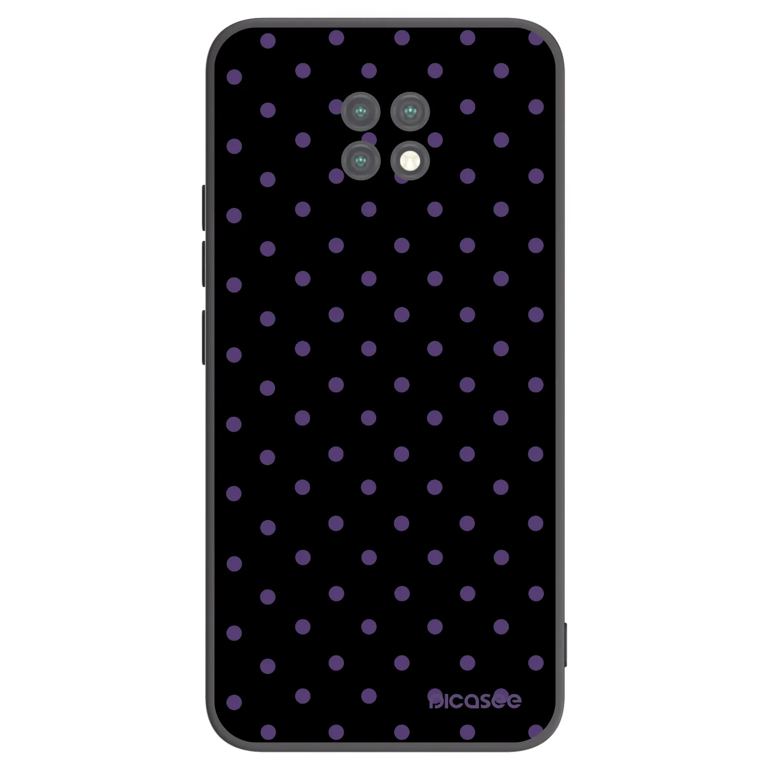 Picasee Xiaomi Redmi Note 9T Hülle - Schwarzes Silikon - Flickers