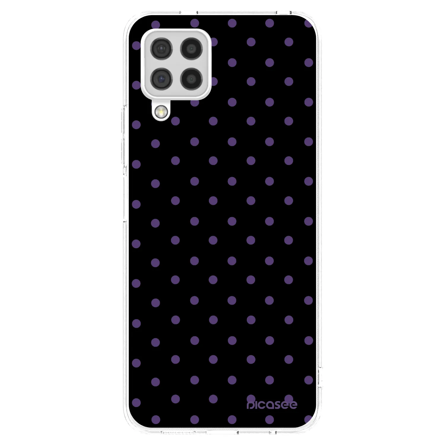 Picasee Samsung Galaxy A22 A225F 4G Hülle - Transparentes Silikon - Flickers