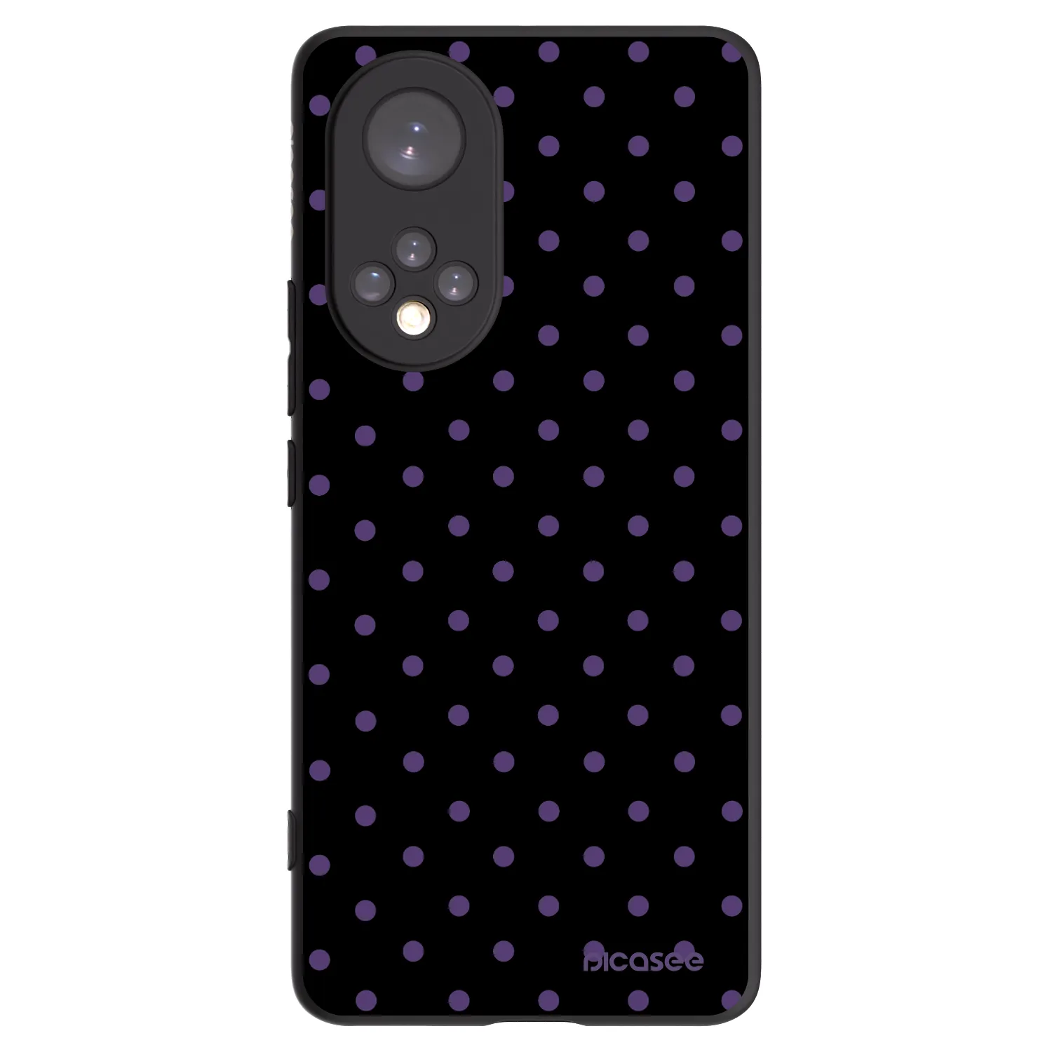 Picasee Huawei Nova 9 Hülle - Schwarzes Silikon - Flickers