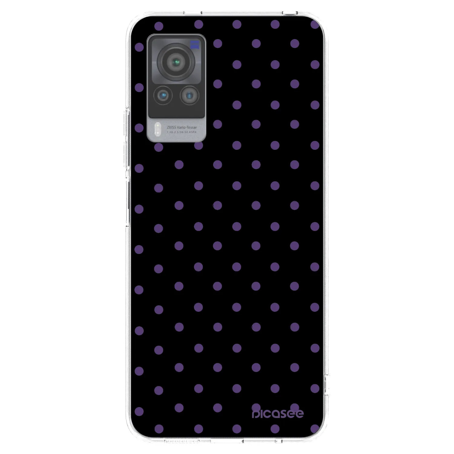 Picasee Vivo X60 Pro 5G Hülle - Transparentes Silikon - Flickers