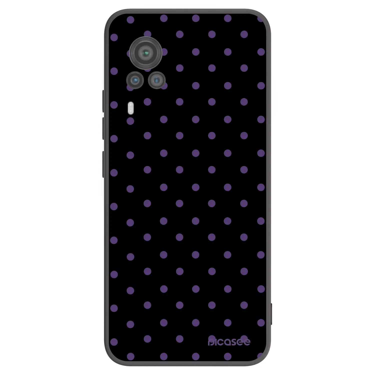 Picasee Vivo X60 Pro 5G Hülle - Schwarzes Silikon - Flickers