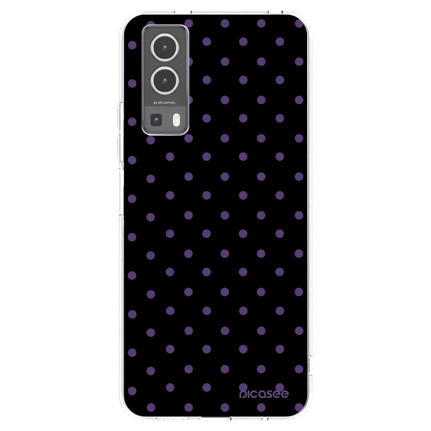 Picasee Vivo Y72 5G Hülle - Transparentes Silikon - Flickers
