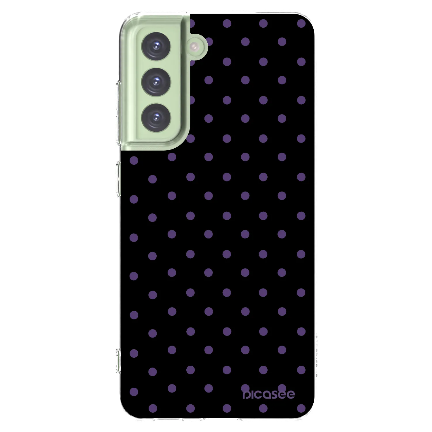 Picasee Samsung Galaxy S21 FE 5G Hülle - Transparentes Silikon - Flickers