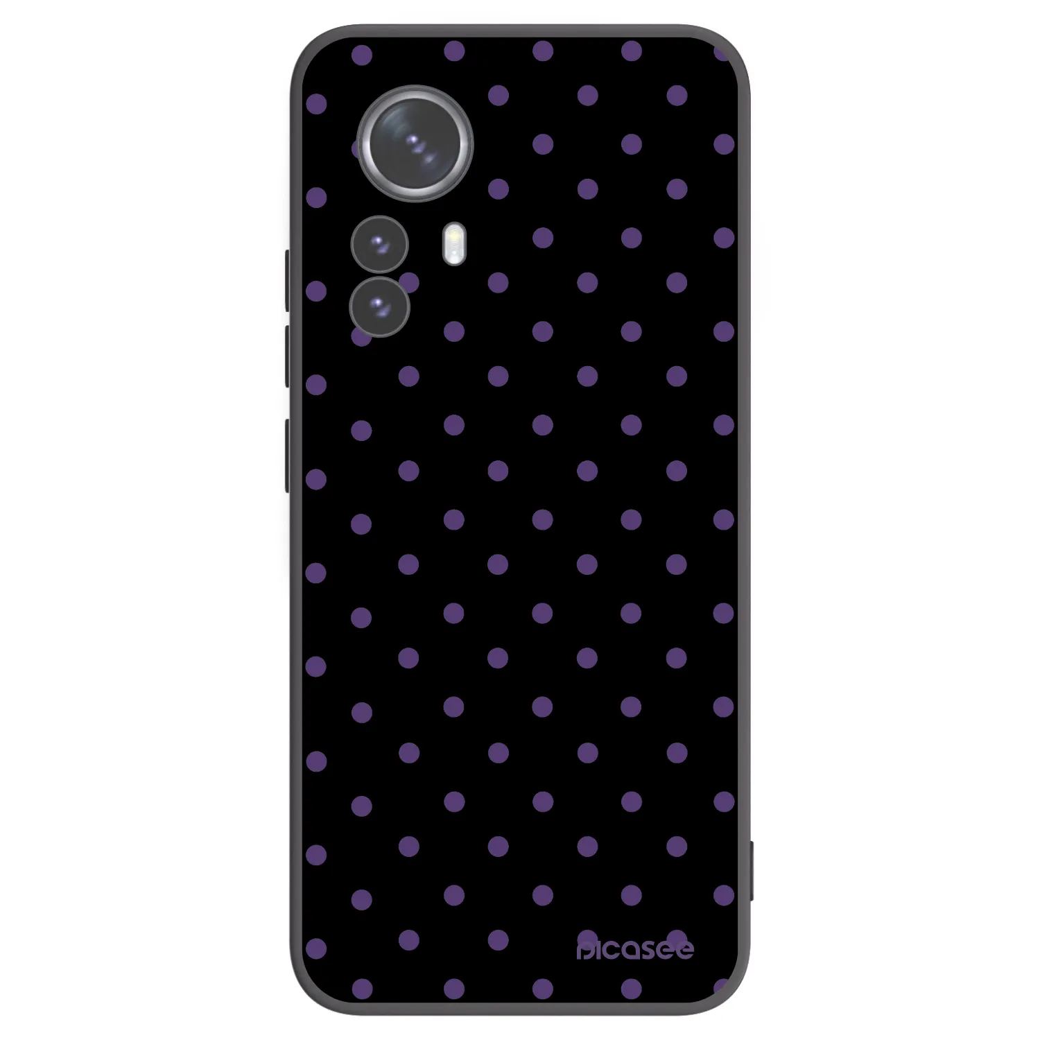 Picasee Xiaomi 12 Pro Hülle - Schwarzes Silikon - Flickers