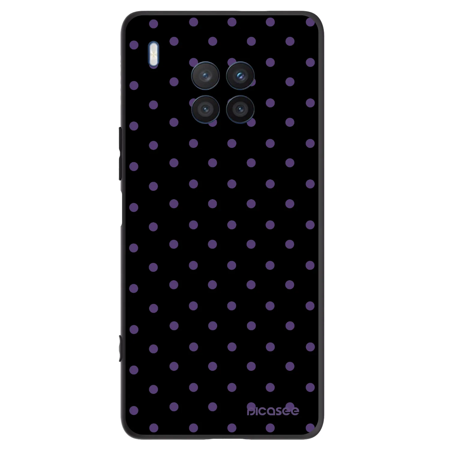 Picasee Honor 50 Lite Hülle - Schwarzes Silikon - Flickers