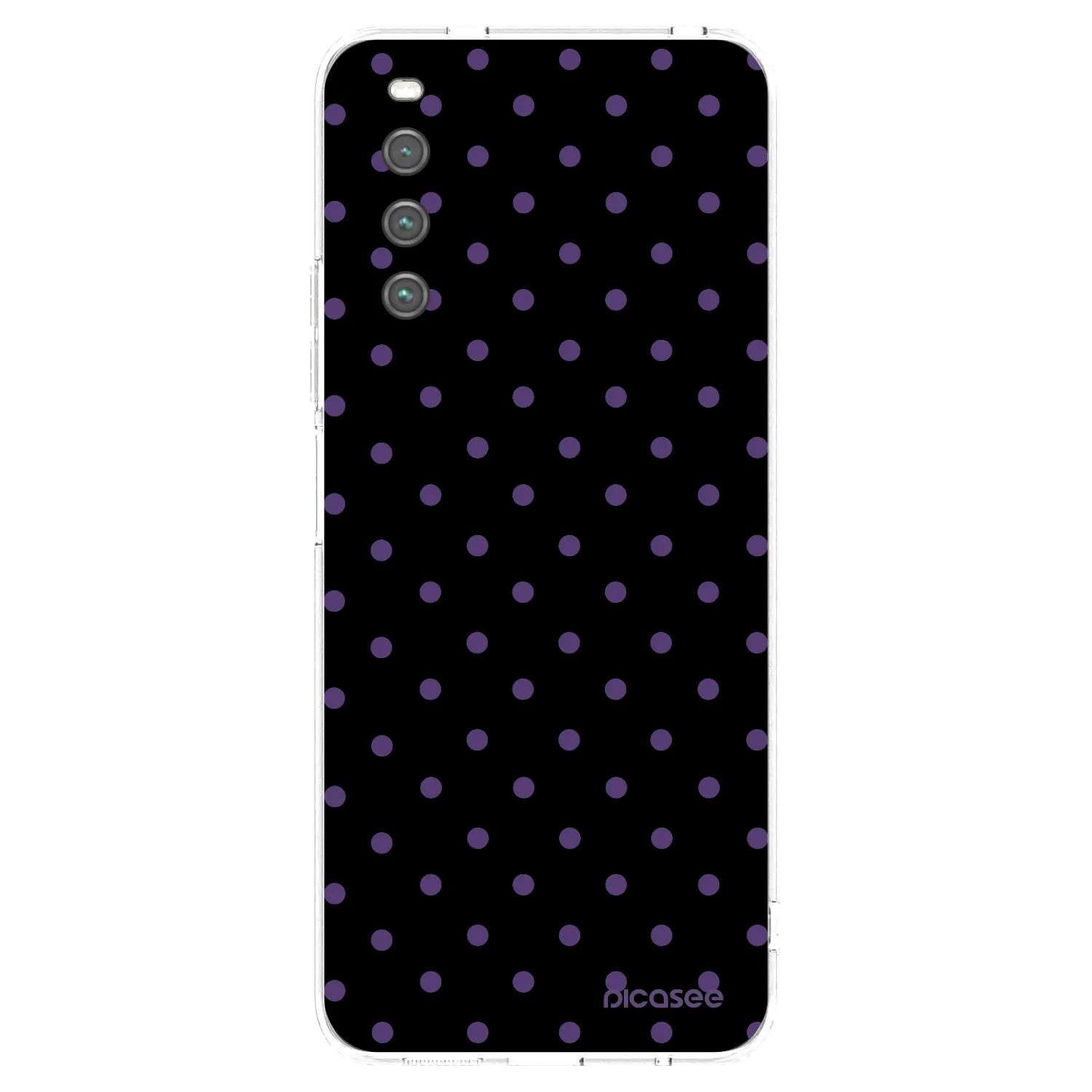 Picasee Sony Xperia 10 IV 5G Hülle - Transparentes Silikon - Flickers