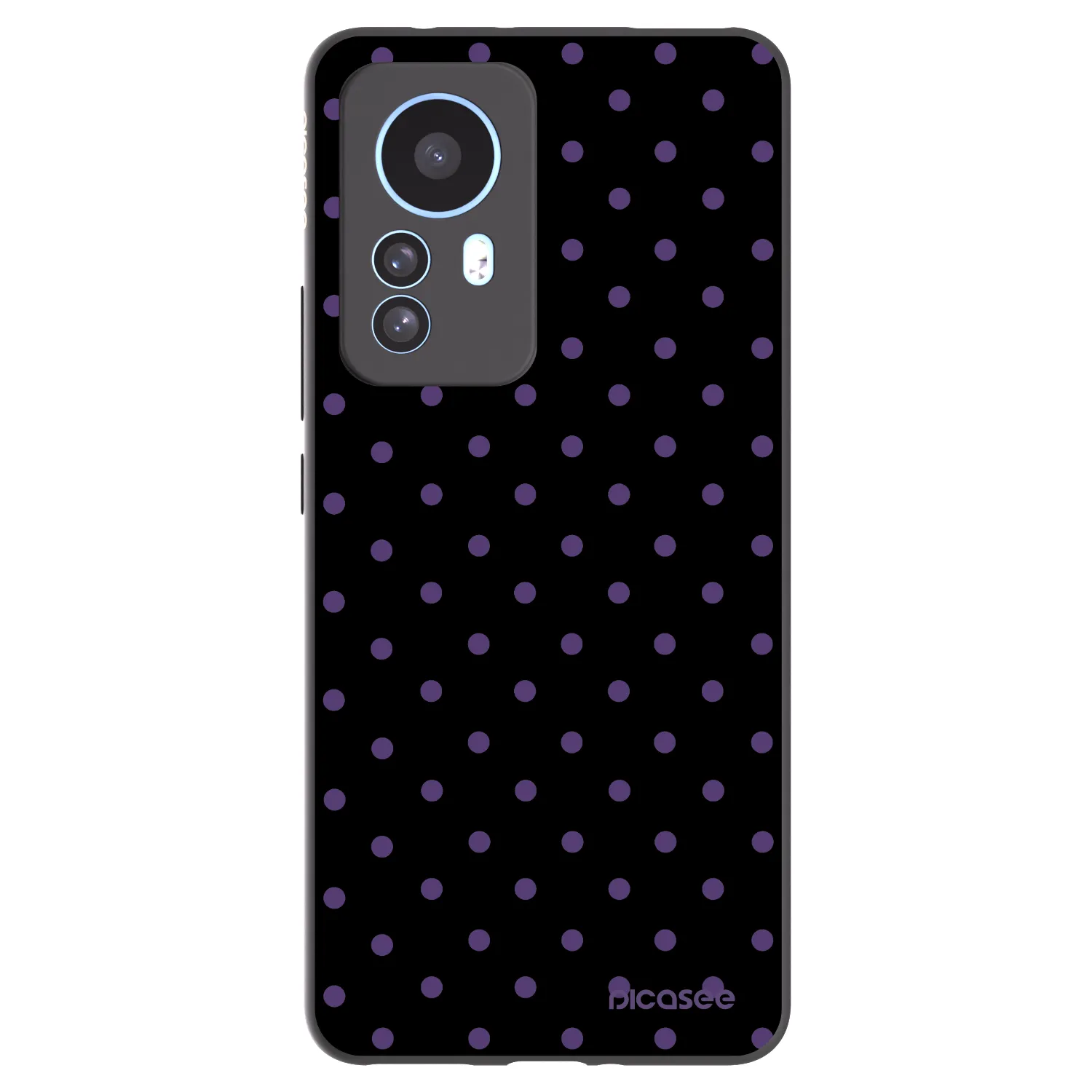 Picasee Xiaomi 12T Hülle - Schwarzes Silikon - Flickers