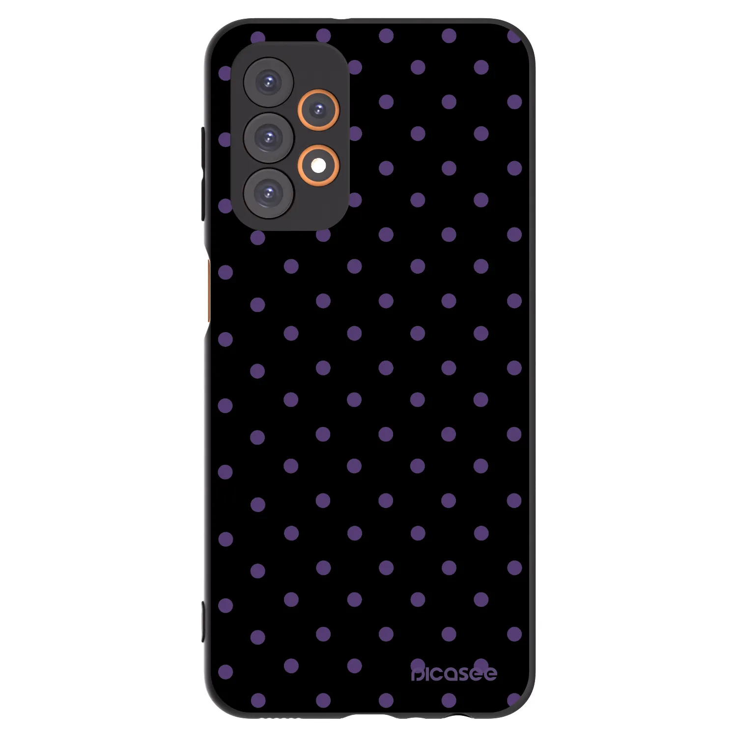 Picasee Samsung Galaxy A23 A236B 5G Hülle - Schwarzes Silikon - Flickers