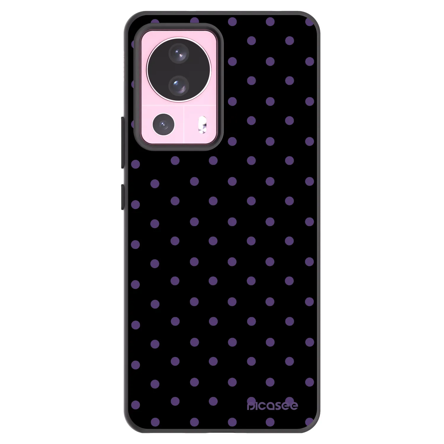 Picasee Xiaomi 13 Lite Hülle - Schwarzes Silikon - Flickers