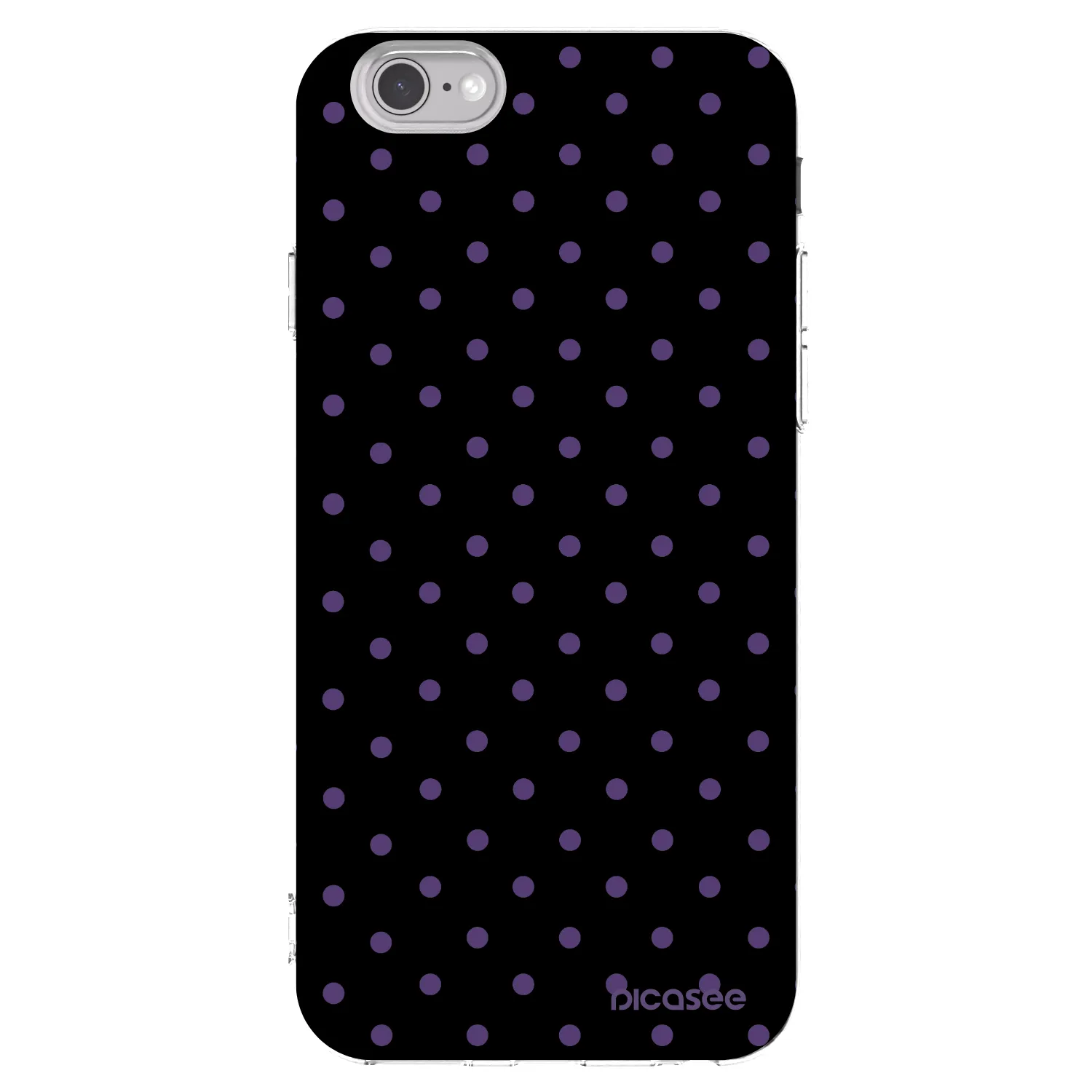 Picasee Apple iPhone 6/6S Hülle - Transparentes Silikon - Flickers