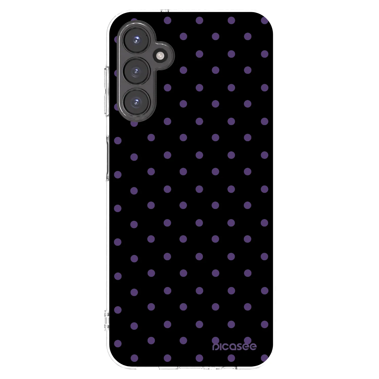 Picasee Samsung Galaxy A14 4G A145R Hülle - Transparentes Silikon - Flickers