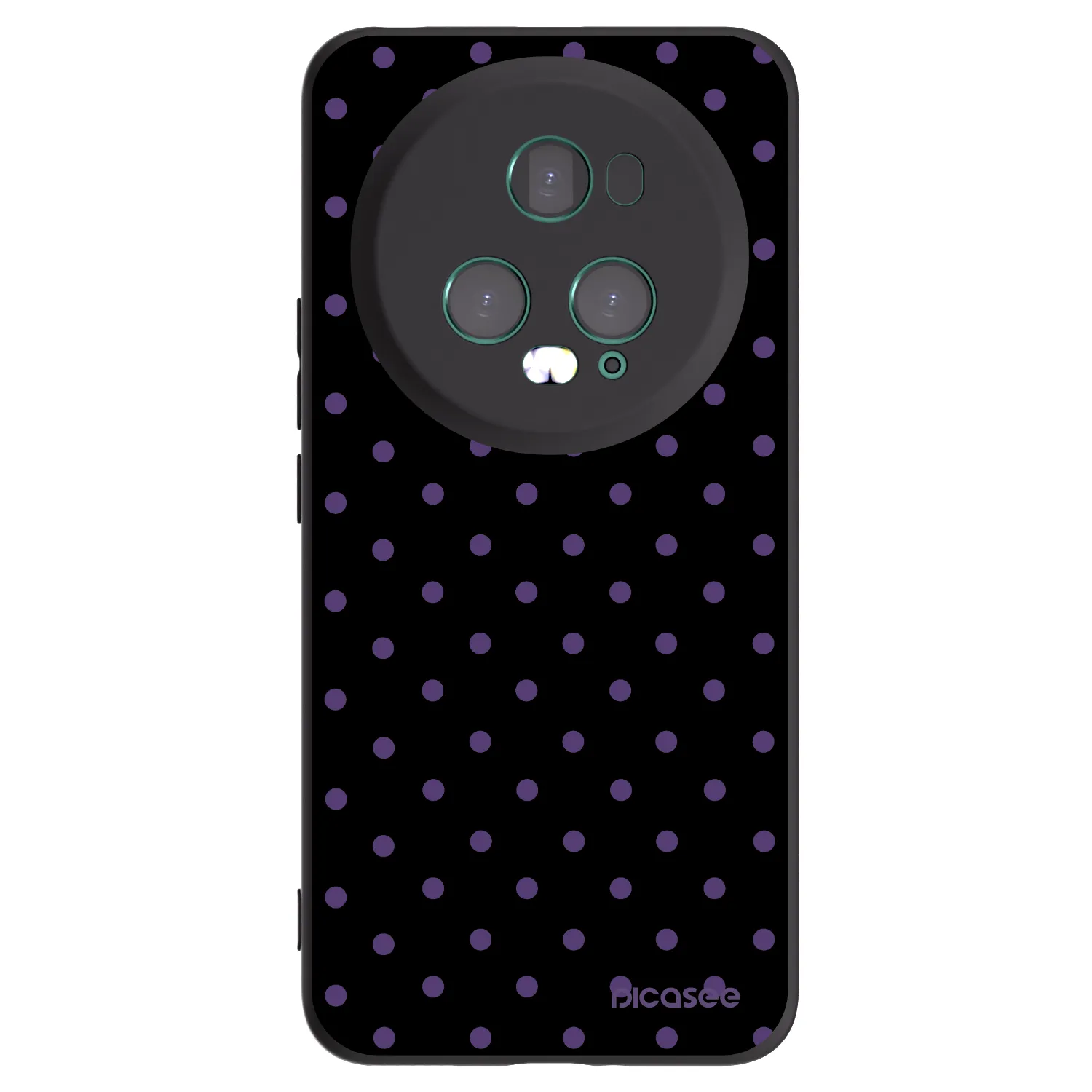 Picasee Honor Magic5 Pro Hülle - Schwarzes Silikon - Flickers