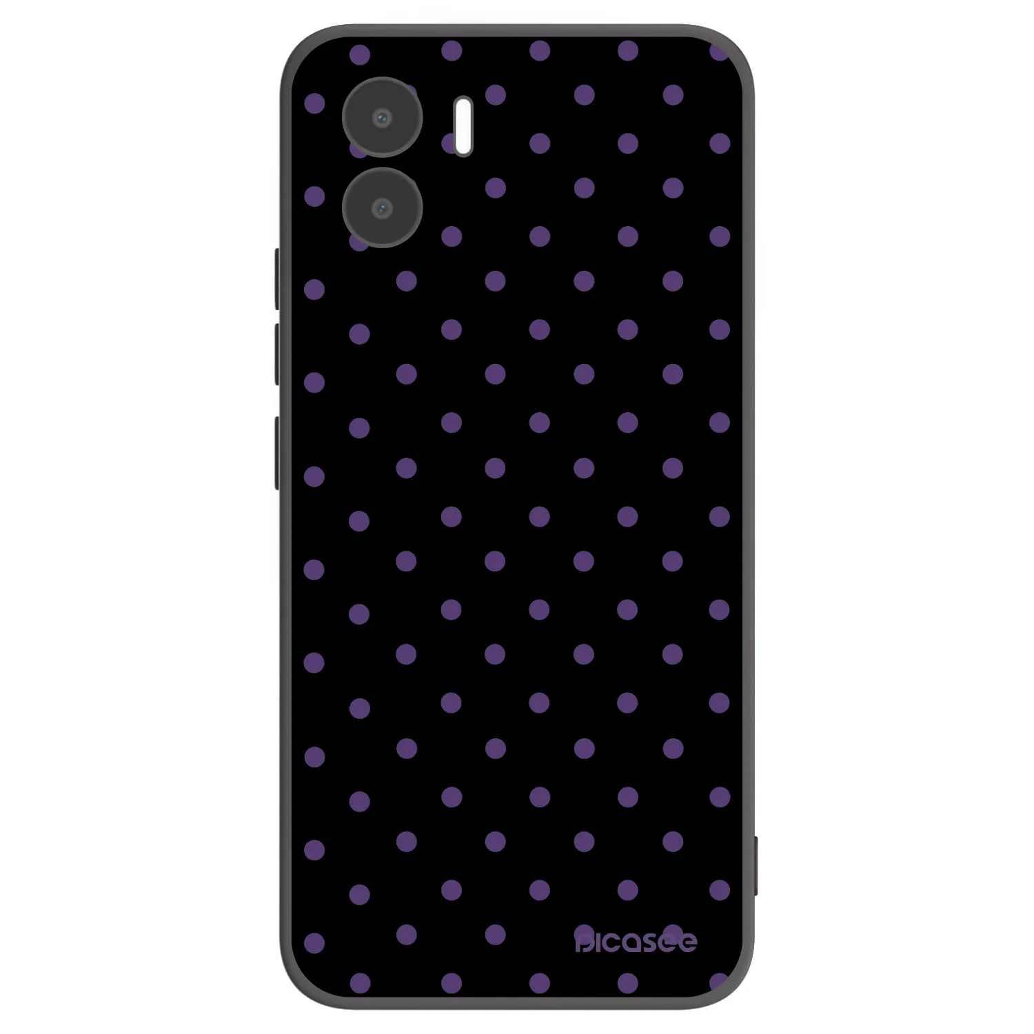 Picasee Xiaomi Redmi A2 Hülle - Schwarzes Silikon - Flickers
