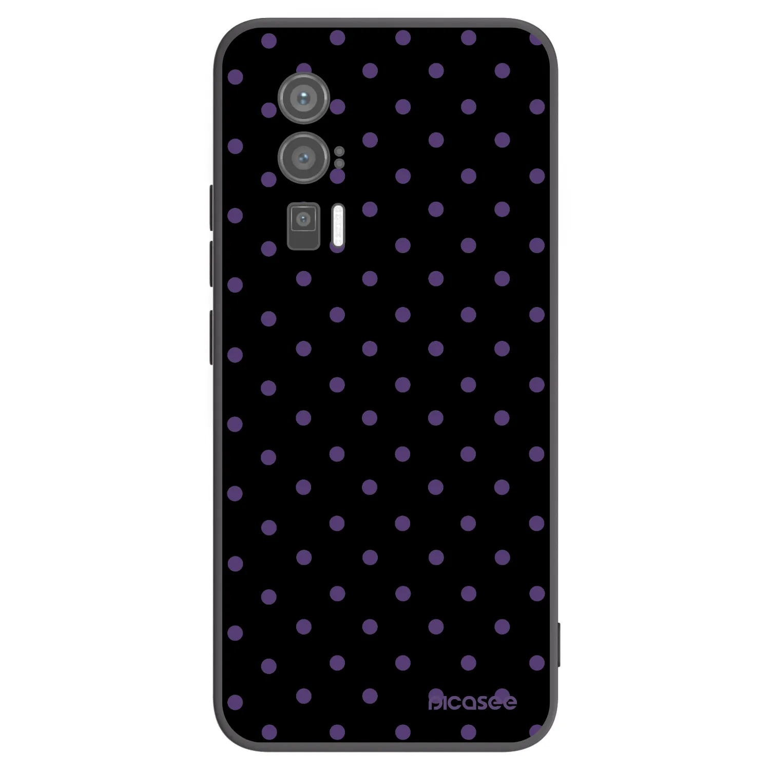Picasee Xiaomi Poco F5 Pro 5G Hülle - Schwarzes Silikon - Flickers