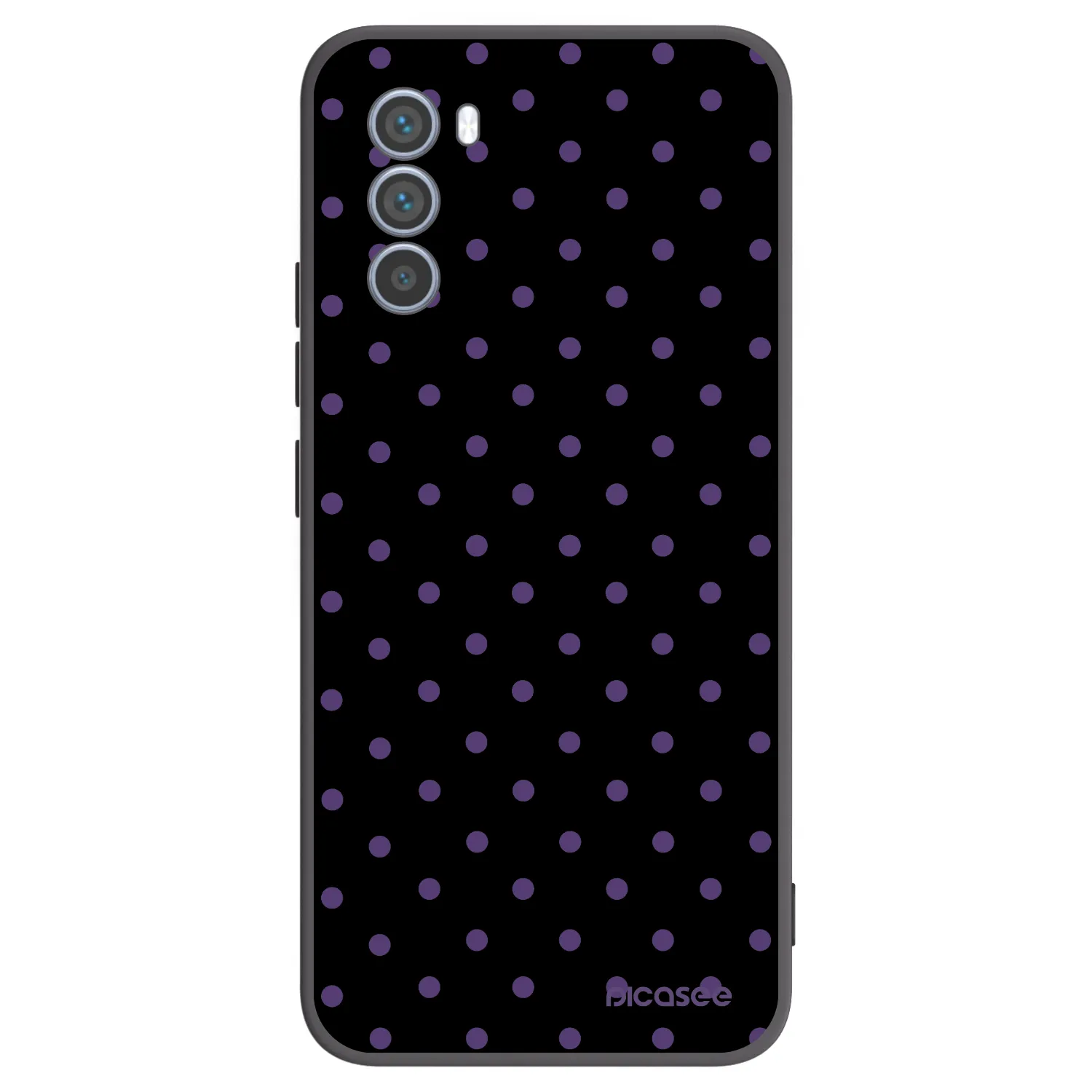 Picasee Motorola Moto G62 Hülle - Schwarzes Silikon - Flickers