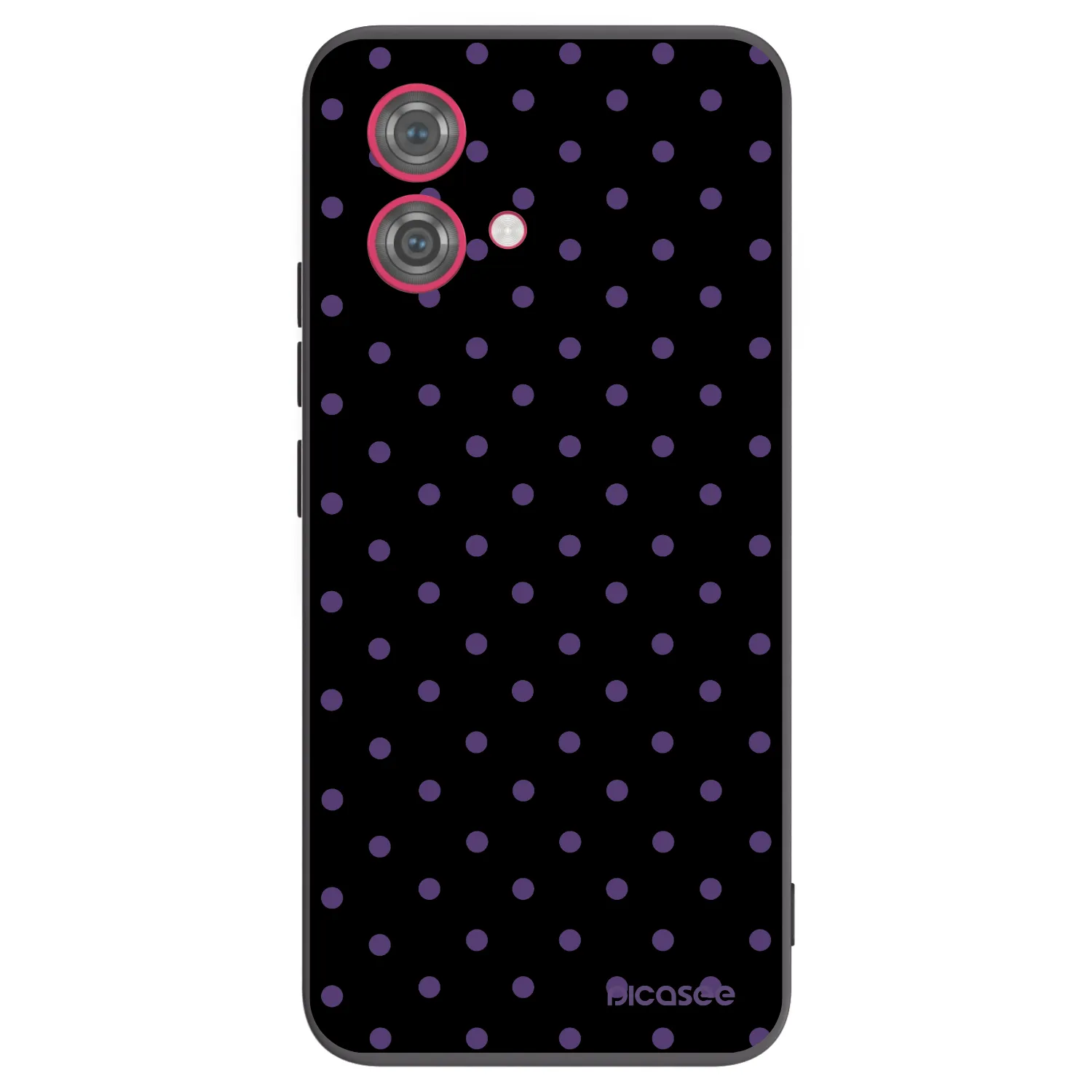 Picasee Motorola Moto G84 5G Hülle - Schwarzes Silikon - Flickers