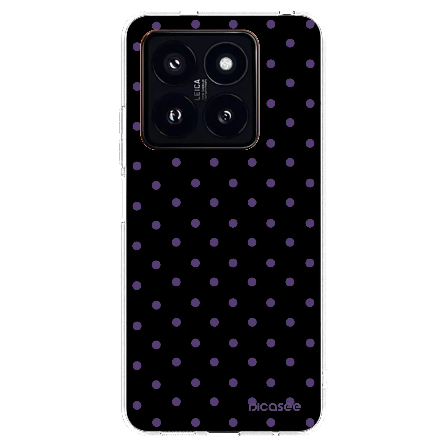 Picasee Xiaomi 14 Pro Hülle - Transparentes Silikon - Flickers