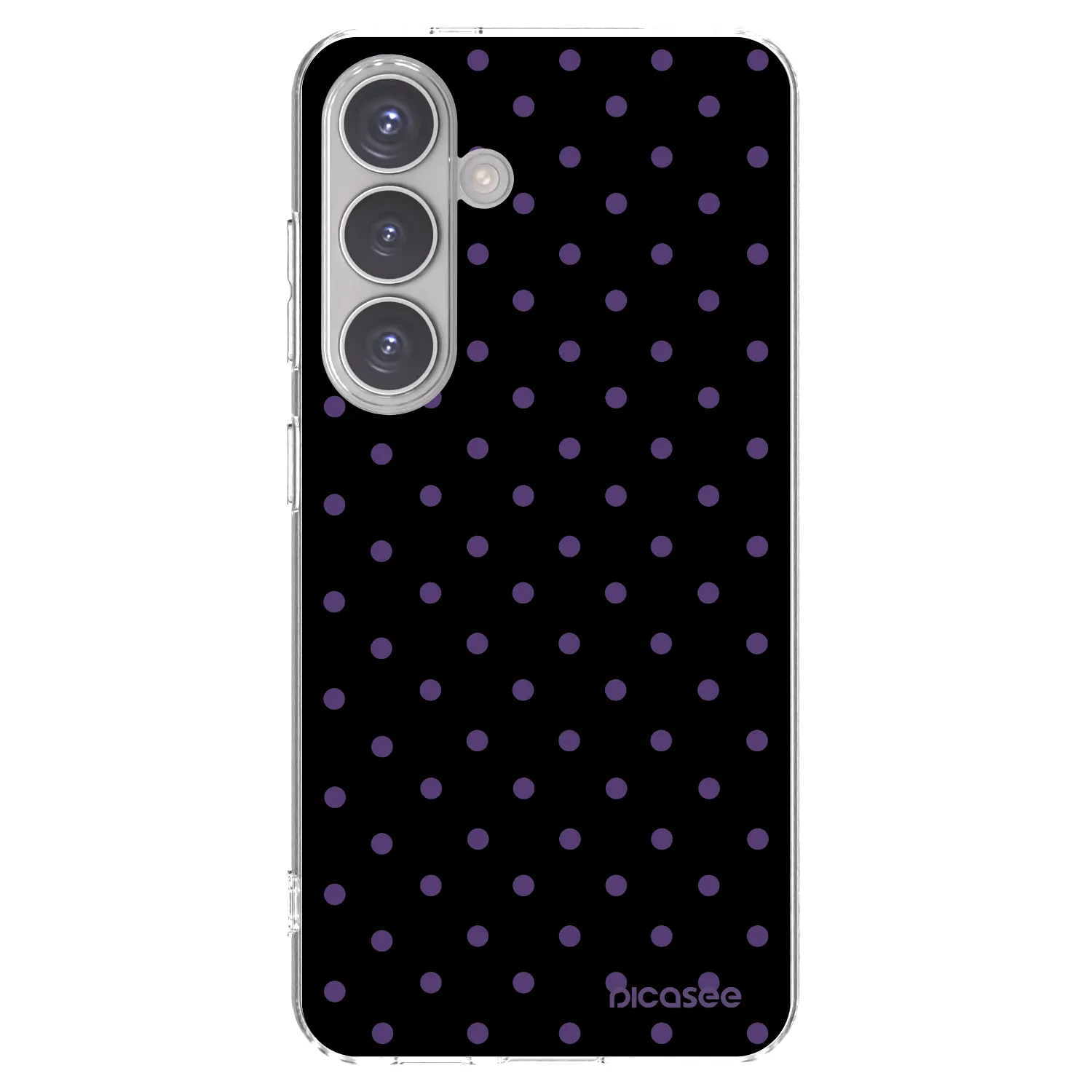 Picasee Samsung Galaxy S24 S921B 5G Hülle - Transparentes Silikon - Flickers