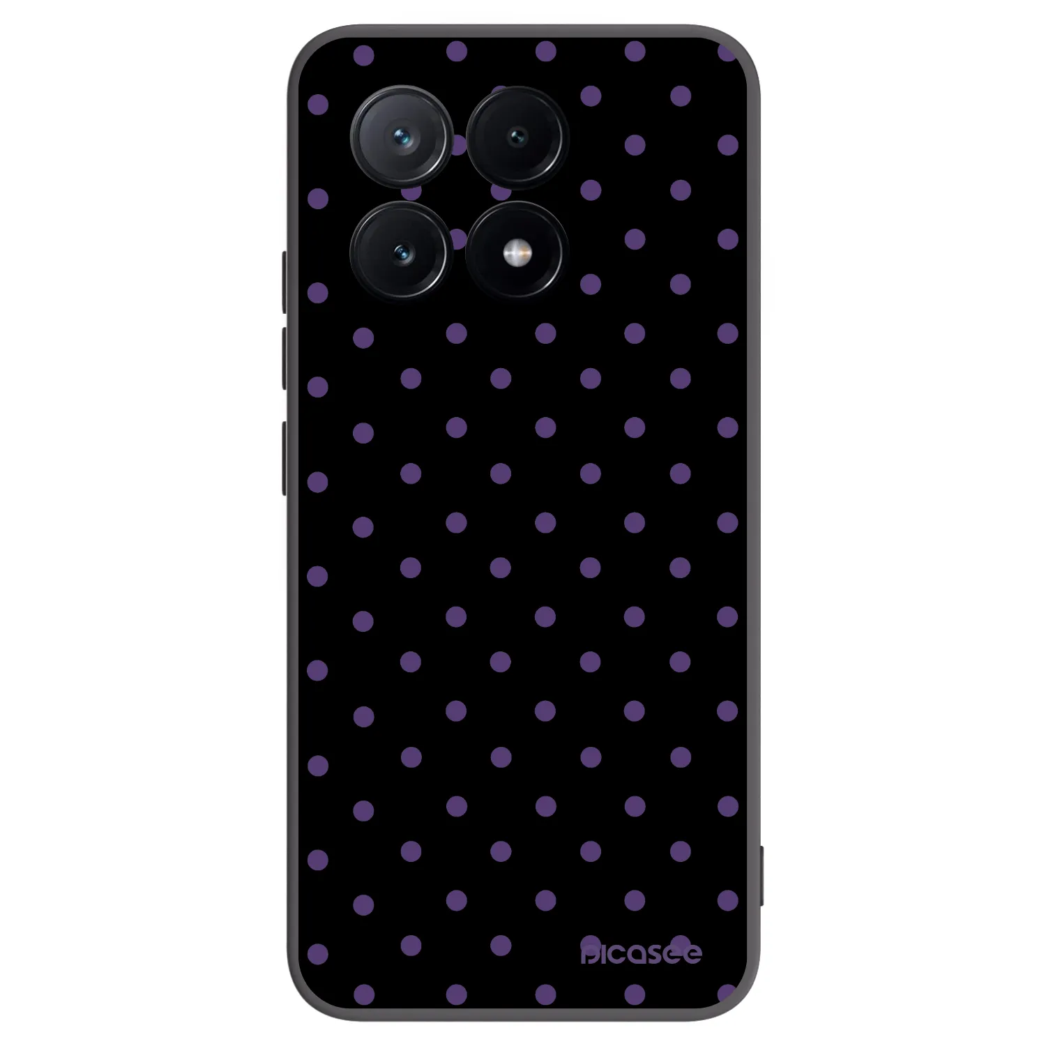 Picasee Xiaomi Poco X6 Pro Hülle - Schwarzes Silikon - Flickers