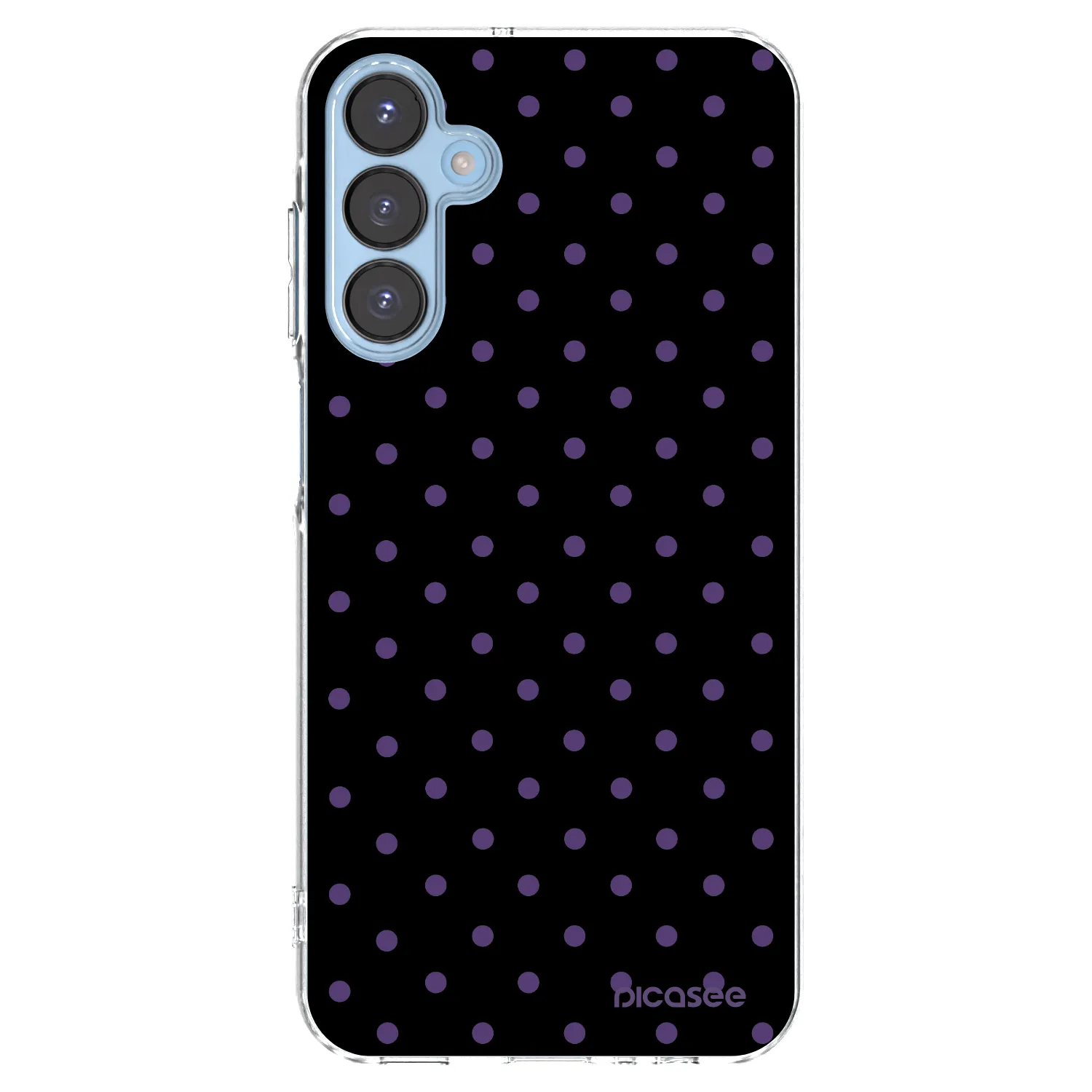 Picasee Samsung Galaxy A15 A156B 5G Hülle - Transparentes Silikon - Flickers