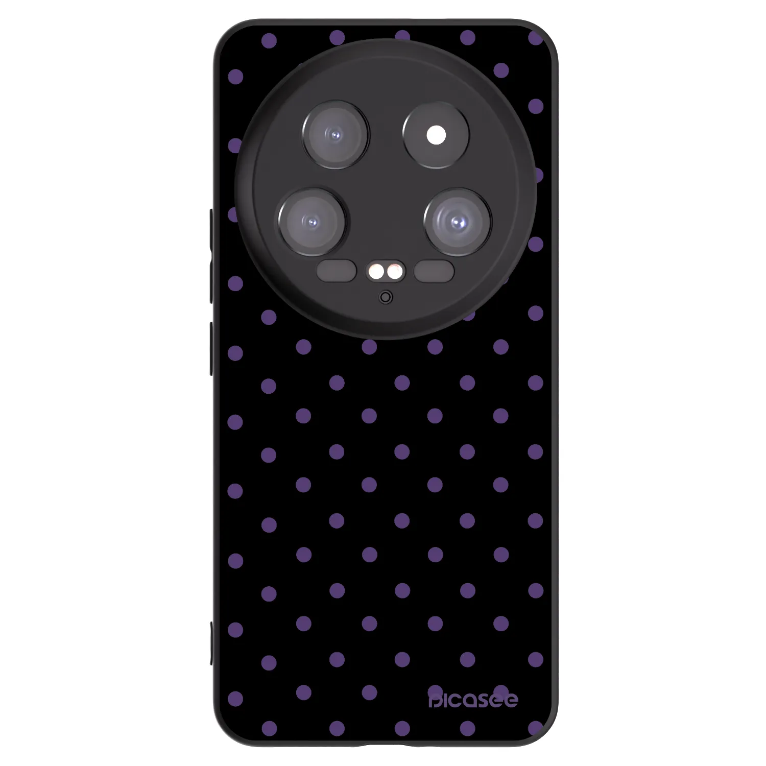 Picasee Xiaomi 14 Ultra Hülle - Schwarzes Silikon - Flickers