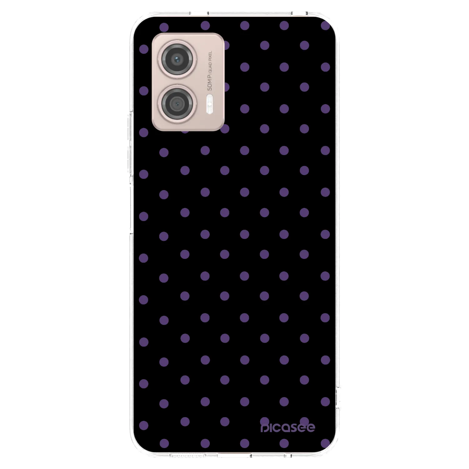 Picasee Motorola Moto G53 5G Hülle - Transparentes Silikon - Flickers
