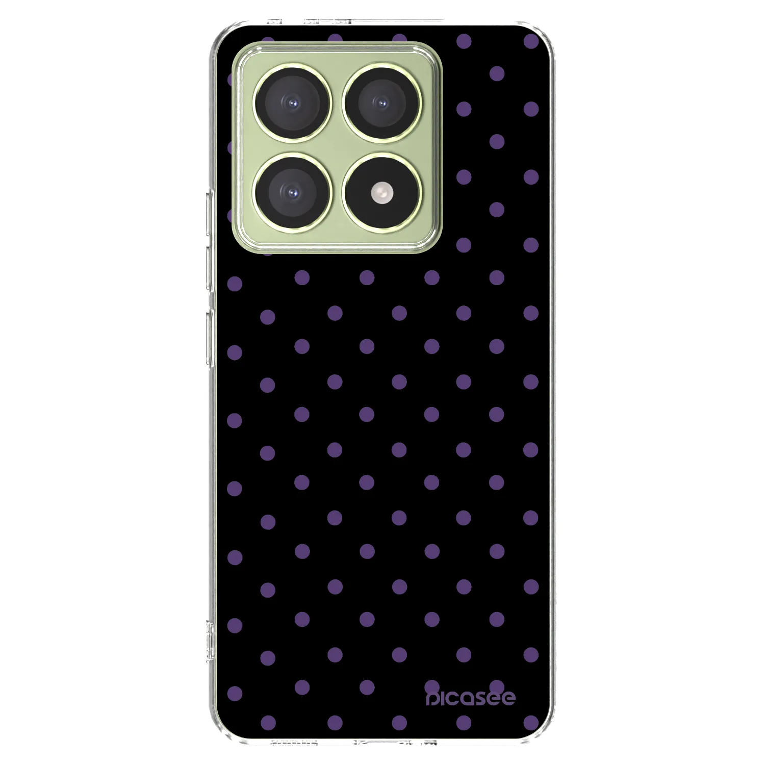 Picasee Xiaomi 14T Hülle - Transparentes Silikon - Flickers