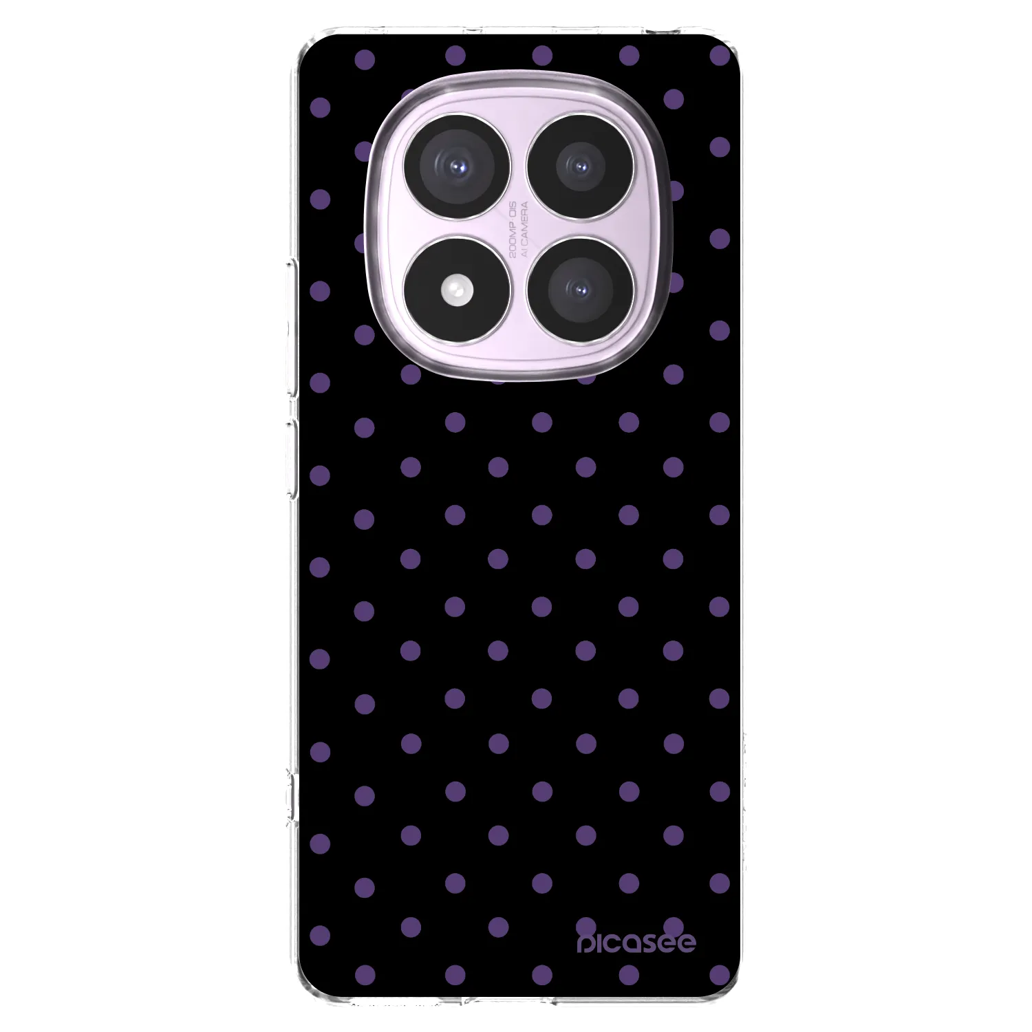 Picasee Xiaomi Redmi Note 14 Pro 5G Hülle - Transparentes Silikon - Flickers