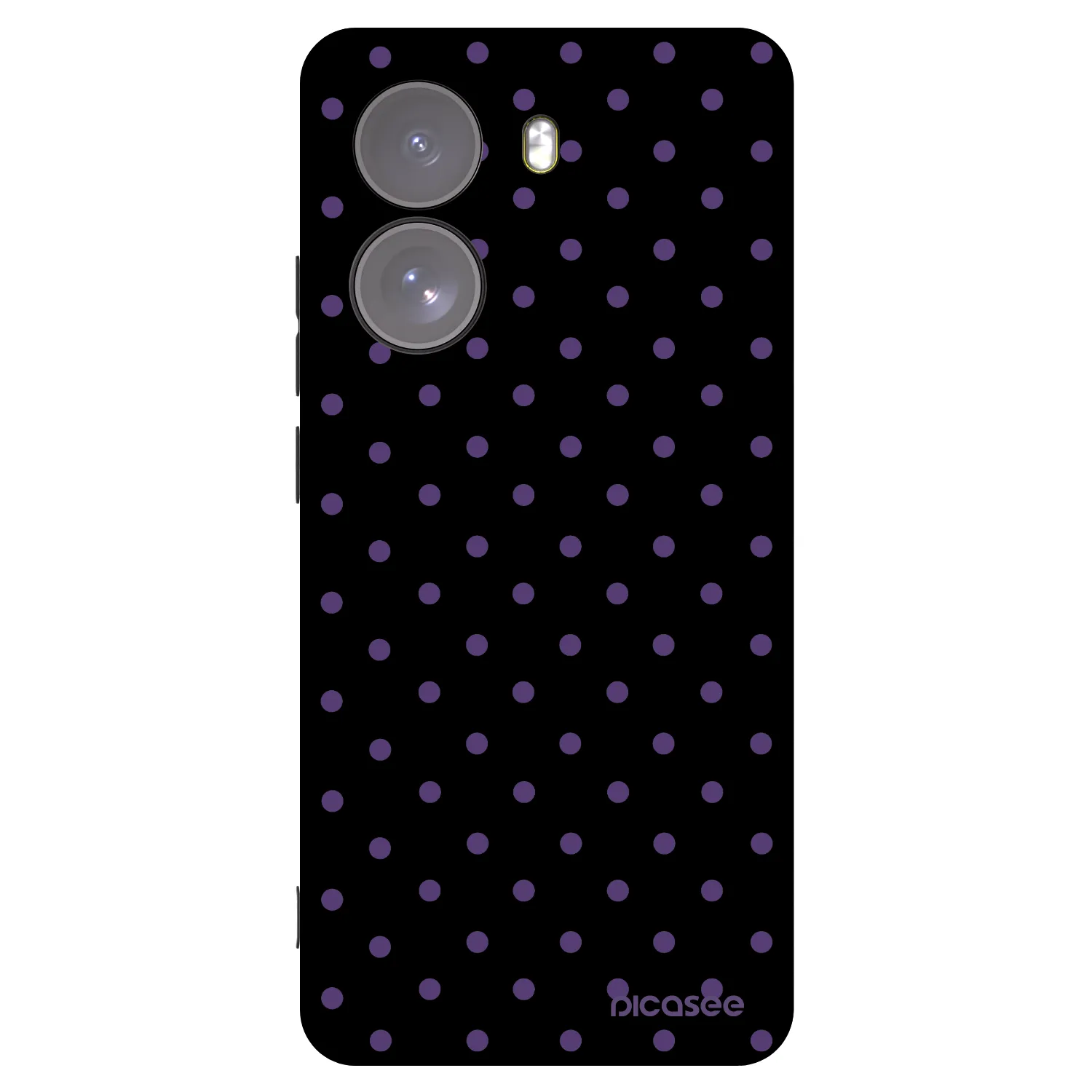 Picasee Xiaomi Poco X7 Hülle - Schwarzes Silikon - Flickers