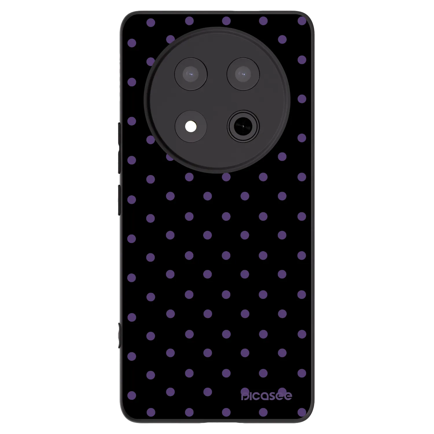 Picasee Honor Magic7 Lite 5G Hülle - Schwarzes Silikon - Flickers