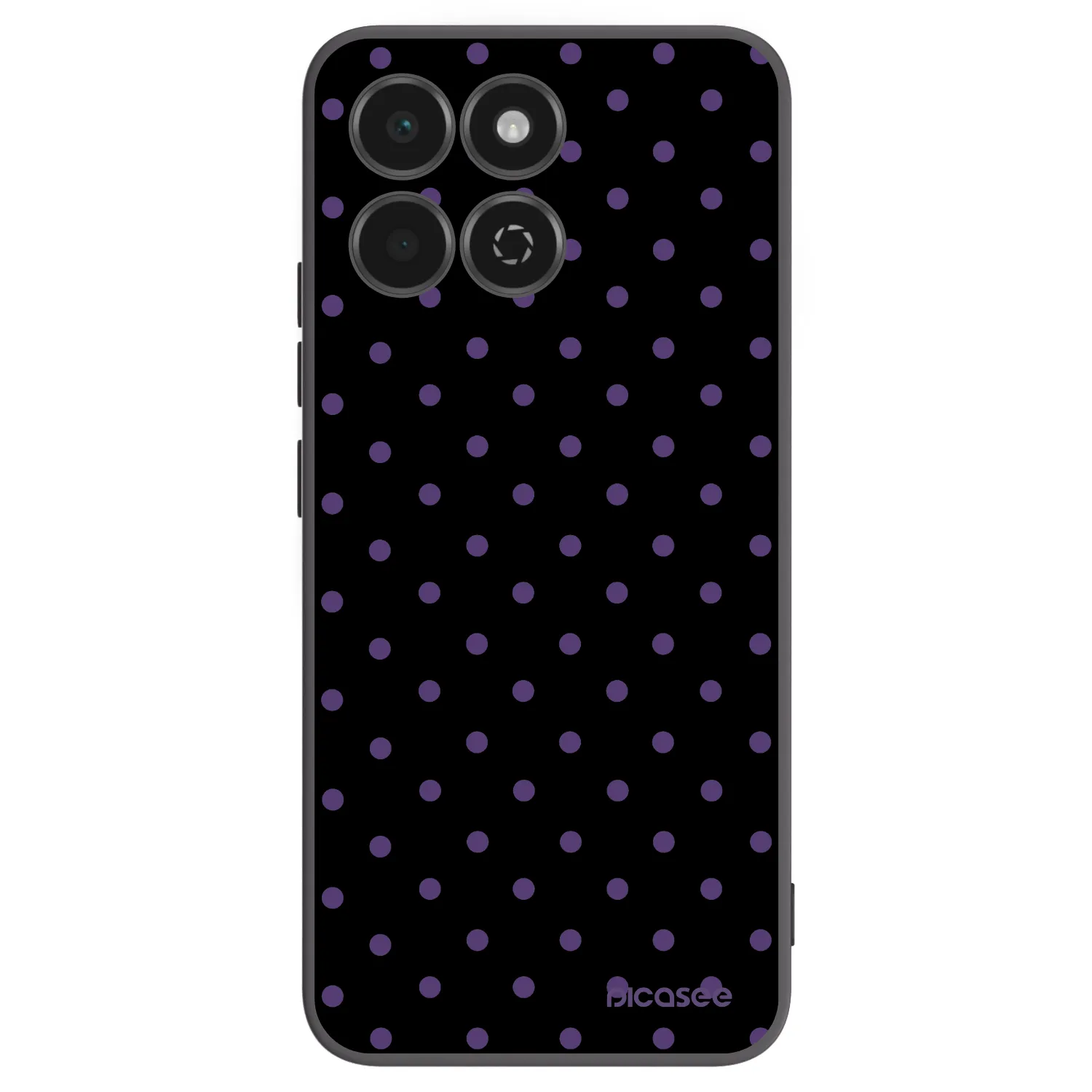 Picasee Honor 200 Smart 5G Hülle - Schwarzes Silikon - Flickers