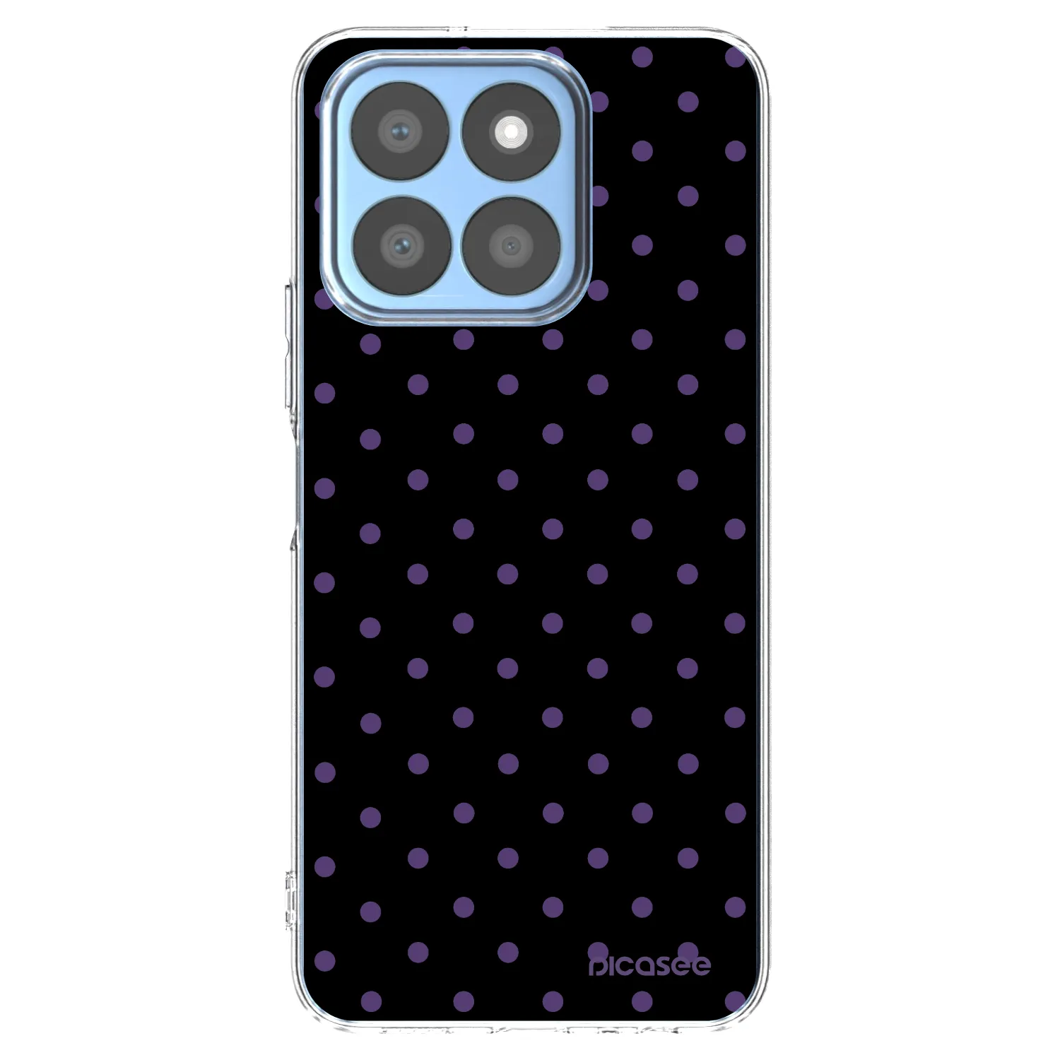 Picasee Honor X8c Hülle - Transparentes Silikon - Flickers